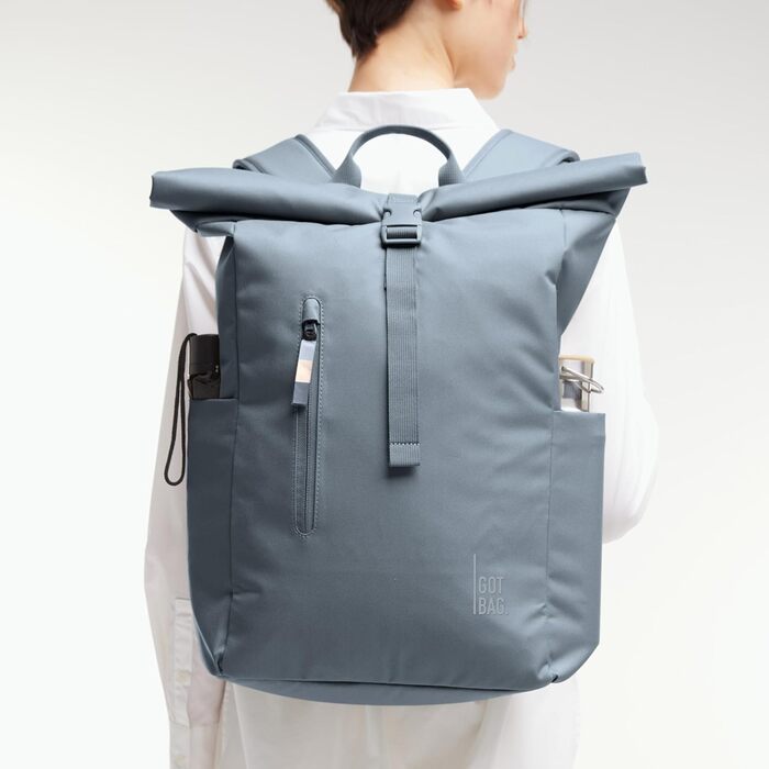 Рюкзак GOT BAG Rolltop Easy з океанічного пластику, водостійкий, для ноутбука 16”, 31 л