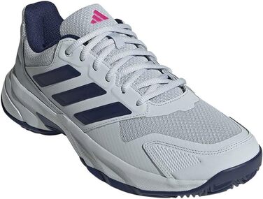 Тенісні кросівки adidas CourtJam Control 3 Clay для ґрунту, Halo Blue/Dark Blue/Team Shock pink, 46 2/3 EU