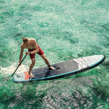 Надувний SUP-борд Movino Garda Allround 10'10' - комплект для SUP-серфінгу, 330 см (блакитний/червоний)