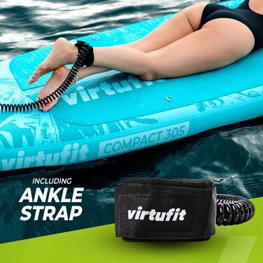 Дошка для сапбордингу VirtuFit Supboard Compact/Ocean/Cruiser/Yoga/Voyager/Racer/Surfer з аксесуарами та сумкою