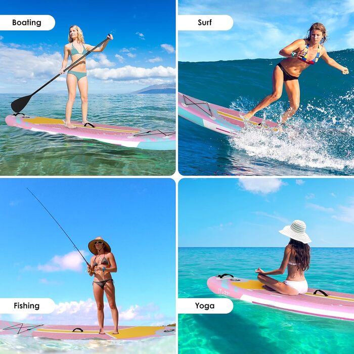 SUP дошка для веслування 305x76x15 см, Stand Up Paddle Set, Преміум Комплектація, для дорослих та підлітків, до 200 кг