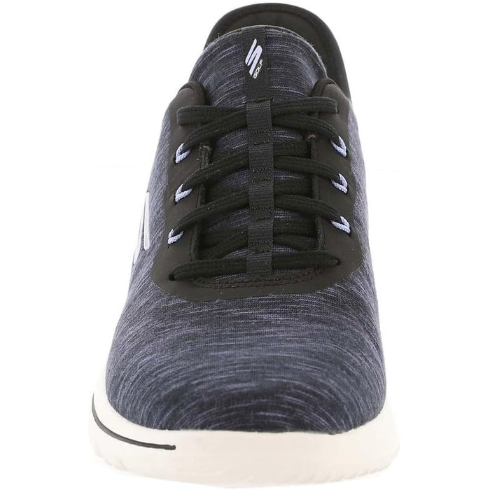 Жіночі гольф-кросівки Skechers Go Walk 5 Relaxed Fit, чорно-лавандові (41 EU)