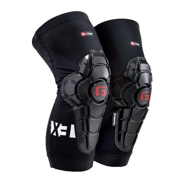 Захист для колін G-Form Pro-X3 для гірського велосипеда, чорний/білий, унісекс, розмір L/XL, для підлітків