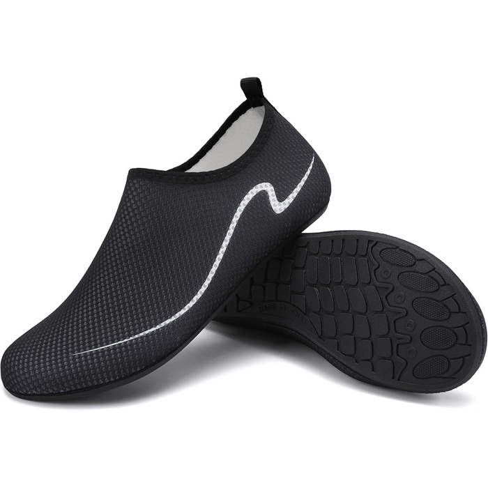 Чоловічі та жіночі шкарпетки для плавання та водних видів спорту, швидковисихаючі, антиковзкі, розмір 34-47, чорний W993