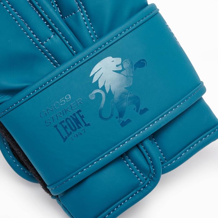 Боксерські рукавички Leone 1947 Teal 14 oz Унісекс - Професійні рукавички для боксу