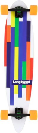 Лонгборд Long Island 13A Rainbow Bars 8.95x39.84 дюйма, комплектний скейтборд