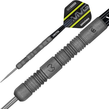 Дротики WINMAU Michael Van Gerwen MvG Exact 23 г, вольфрамові, з оперенням і стрижнями