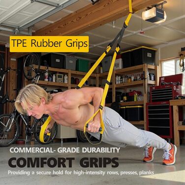 FITKIT Набір для фітнесу з власною вагою, тренування всього тіла вдома, ремінні для тренувань з опором