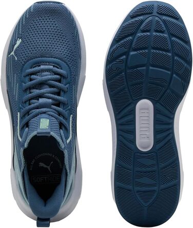 Кросівки PUMA Softride Enzo 5 Hype для міста та бігу, 38 EU, темно-синій/блакитний/світло-блакитний