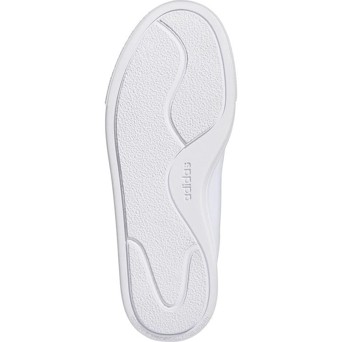 Жіночі кросівки adidas Court Platform CLN (38 2/3 EU, білий, золотий, чорний)