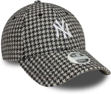 Кепка New Era MLB з логотипом команди, регульована, вигнутий козирок, бейсболка, NY, LA, універсальний розмір (New York Yankees #36503, універсальний розмір)