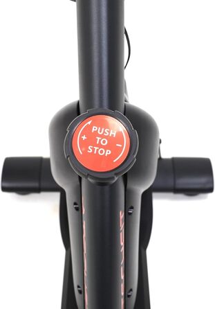 Велотренажер TechFit Professional Indoor Cycle з маховиком 20 кг, магнітним опором (99 рівнів), Bluetooth, дисплеєм, кріпленням для планшета, алюмінієвими педалями та регульованим кермом. Максимальна вага користувача: 200 кг. Розміри: 117x107x53 см