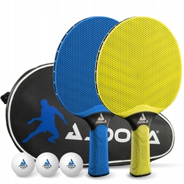 Набір для настільного тенісу JOOLA Vivid: 2 ракетки та 3 м'ячики (для вулиці)