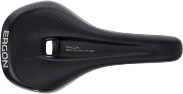 Велосипедне сідло Ergon SM E Mountain Sport чорного кольору, S/M