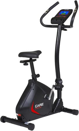 Електровелотренажер CARE FITNESS SPORTER з 21 програмою тренувань, LCD-дисплеєм та датчиками пульсу