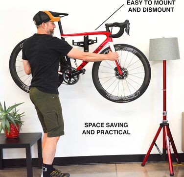 Стійка для зберігання велосипедів Feedback Sports Velo Wall 2D, чорна, універсальна