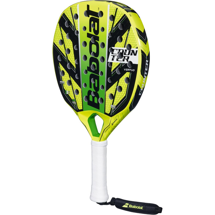 Падельна ракетка Babolat, універсальна, жовта-чорна-біла-зелена