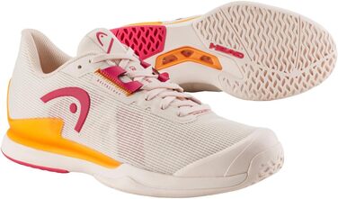 Жіноче тенісне взуття HEAD Sprint Pro 3.5 (40.5 EU, Рожево-оранжевий)
