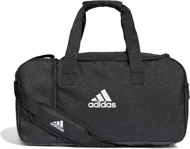 Дорожня сумка Adidas TIRO Small, унісекс, чорна-біла