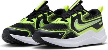 Дитячі кросівки Nike Cosmic Runner для бігу, чорний/сірий/жовтий, 36 EU