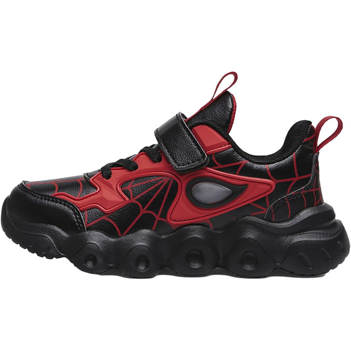 Дитячі кросівки Kindi з натуральної шкіри, водонепроникні, для хлопчиків та дівчаток, спортивні, для бігу, червоні, 26 EU