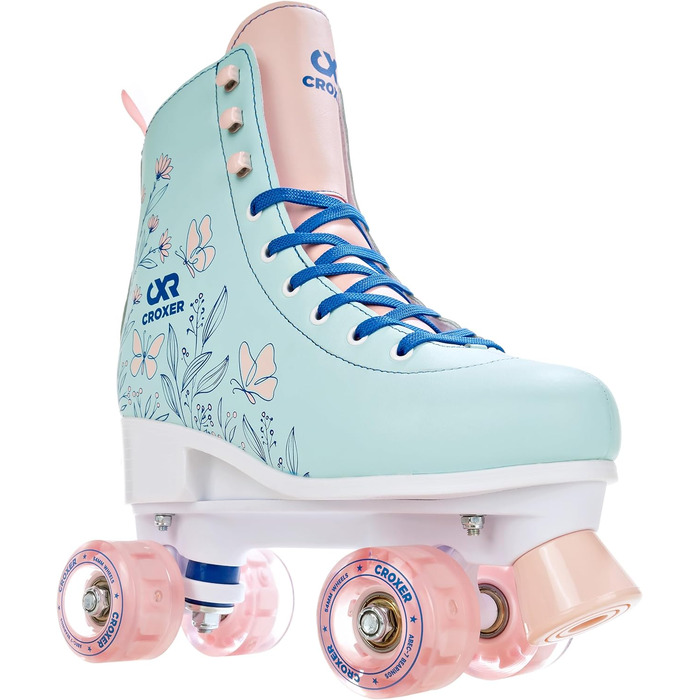 Роликові ковзани для дітей та дорослих, регульовані (35-38, Amara, LED колеса)