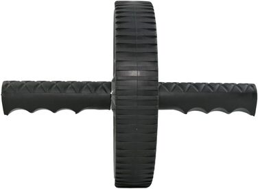 Ролер для пресу Ram® для фітнесу та тренувань, ABS-радіо, чорний