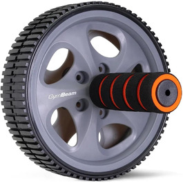 Ролер для пресу GymBeam - тренажер для м'язів живота, неслизькі ручки, для комплексних тренувань, ефективний фітнес-інвентар для дому, спортзалу та в дорогу