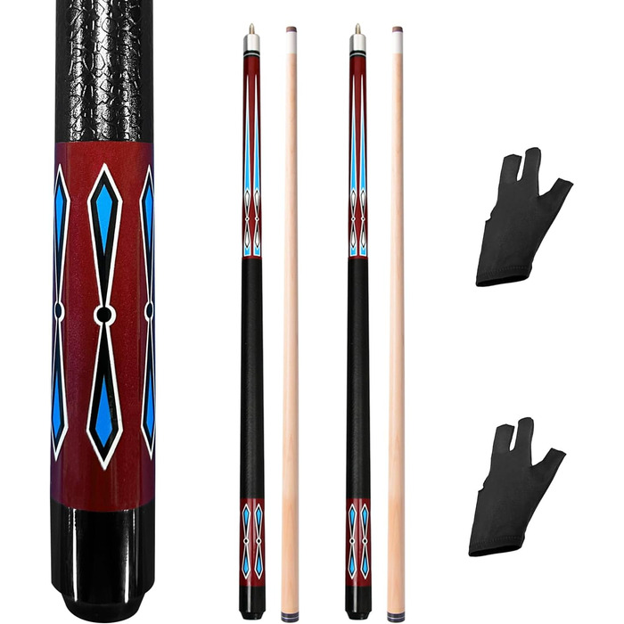 Набір більярдних київ Moyan (2 шт.), 58 дюймів, 2 частини, кленовий