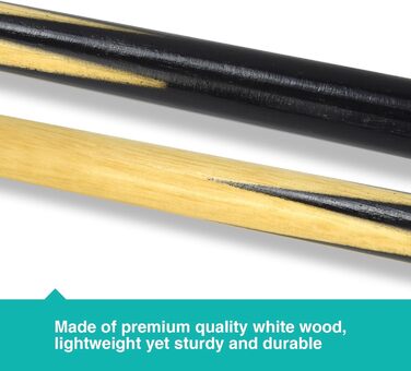 Двохчастинний дерев'яний біліардний міст (2 шт.) 121,9 см