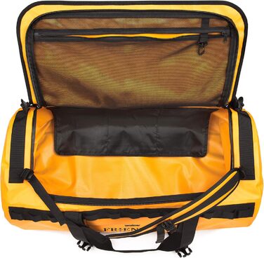 Водонепроникна сумка-рюкзак The Friendly Swede Sandhamn Dry Bag (90л, жовта) — гермомешок для спорту та подорожей