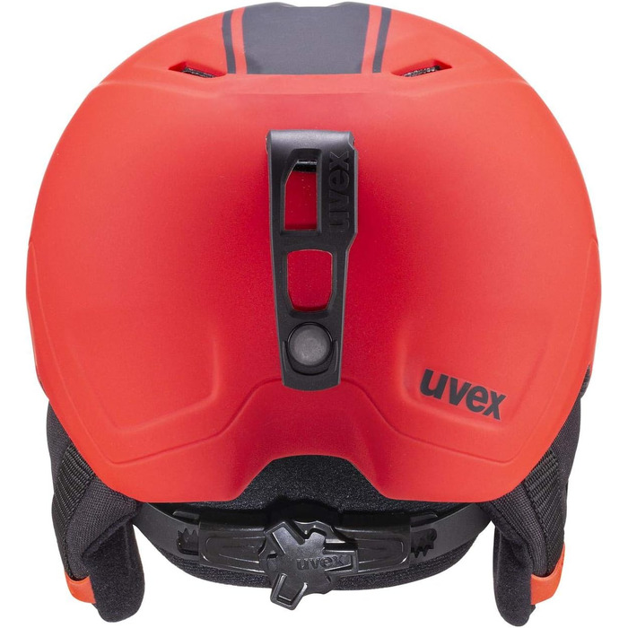 Дитячий лижний шолом Uvex Heyya Pro, червоний матовий, 51-55 см