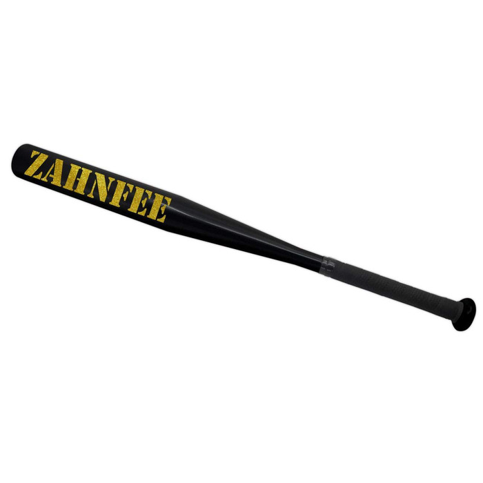 Бейсбольна біта алюмінієва золота Zahnfee 65 см для спорту та розваг