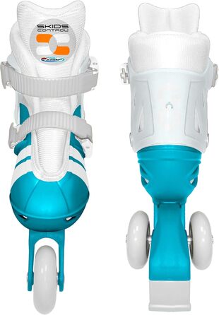 Ролики TRISKATES 2-в-1, регульовані, для дітей, SKIDS CONTROL MIXTE 2025, блакитні