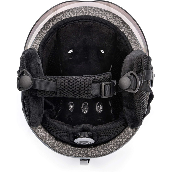 Шолом гірськолижний дитячий/жіночий/чоловічий Meteor, розмір M (55-58 см), сірий