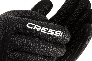 Рукавички для дайвінгу Cressi Jutland 5mm, неопренові, чорні, XL/5, Unisex