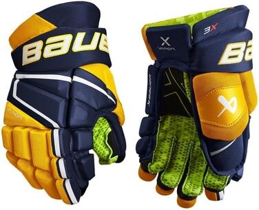 Хокейні рукавички Bauer Vapor 3X Junior 10 дюймів чорні/білі