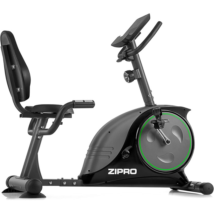 Велотренажер Zipro Easy, магнітний ергометр для дому, до 150 кг, фітнес-велосипед з батарейним живленням