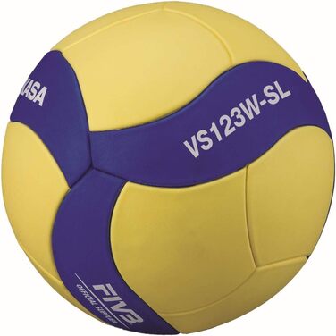 Волейбольний м'яч MIKASA VS123W-SL розмір 5, синій, для дорослих, унісекс
