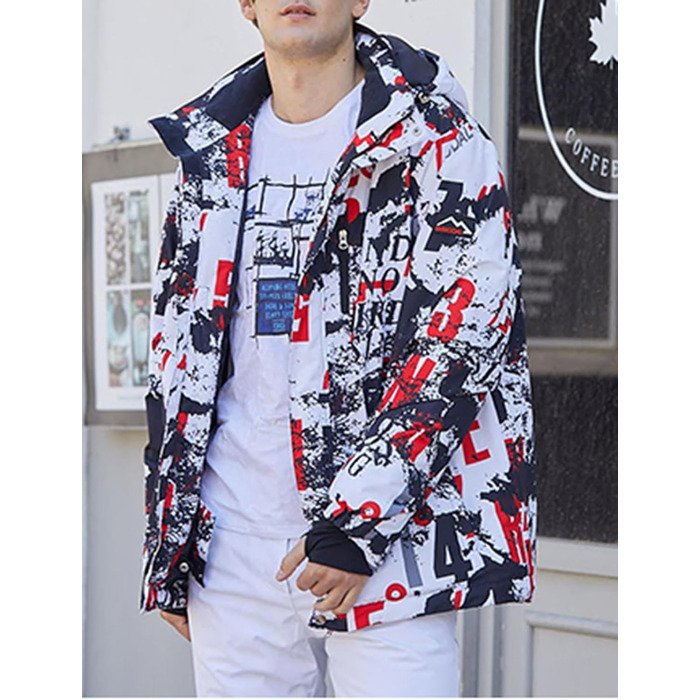 Сніговий костюм чоловічий HOUZONIY, комплект 2-х частин, XL, чорний