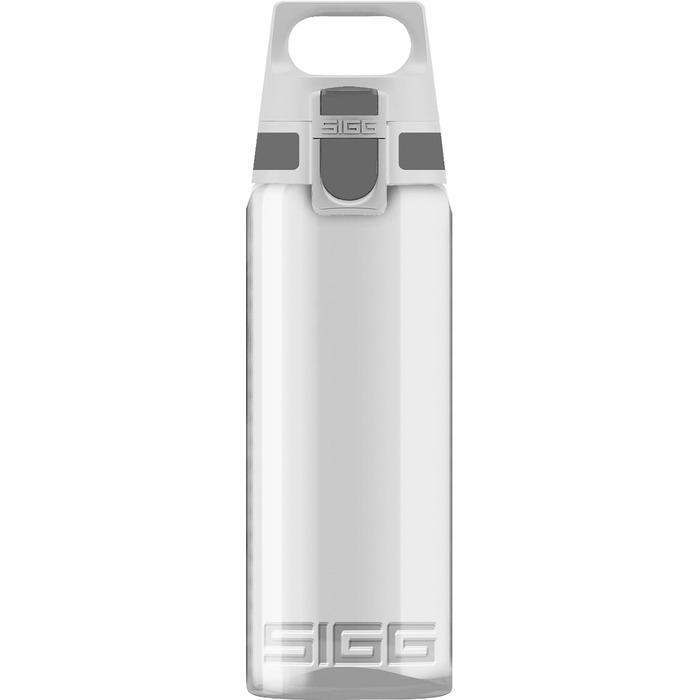SIGG пляшка для води Tritan ONE, прозора, 0,6 л, для газованих напоїв, без BPA, легка, герметична, придатна для миття в посудомийці