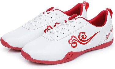 Жіночі боксерські танки, жіночі танківські черевики Taekwondo з антиковзким покриттям, Кунг-Фу, Тай-Чи, легкі спортивні черевики для залу (41 EU, Білий)