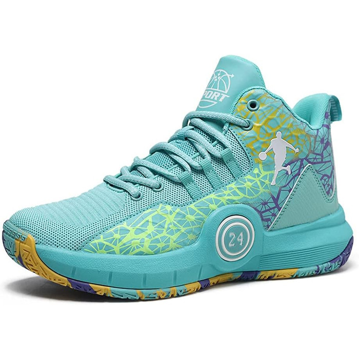 Чоловічі баскетбольні кросівки хай-топ: легкі, з амортизацією, неслизькі, дихаючі, для занять спортом на вулиці та в залі