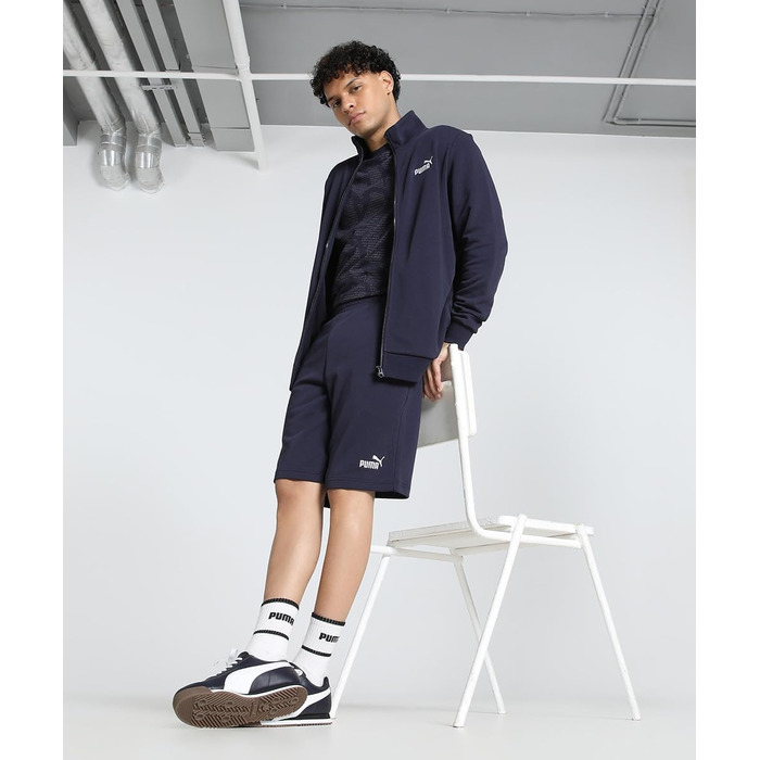 Чоловічі спортивні шорти PUMA Back, темно-сині (розмір XL)
