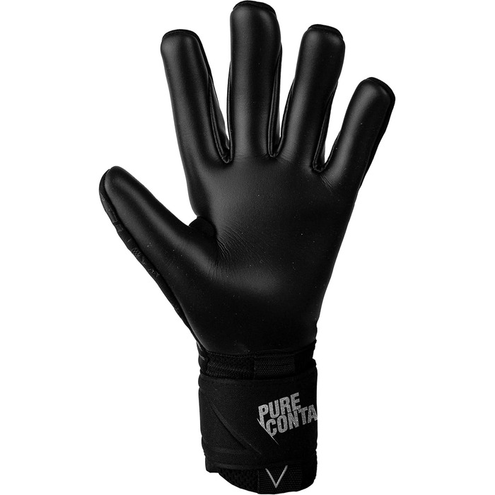 Воротарські рукавички Reusch Pure Contact Infinity для дорослих, чорні, розмір 10.5, з відмінним зчепленням та внутрішнім швом