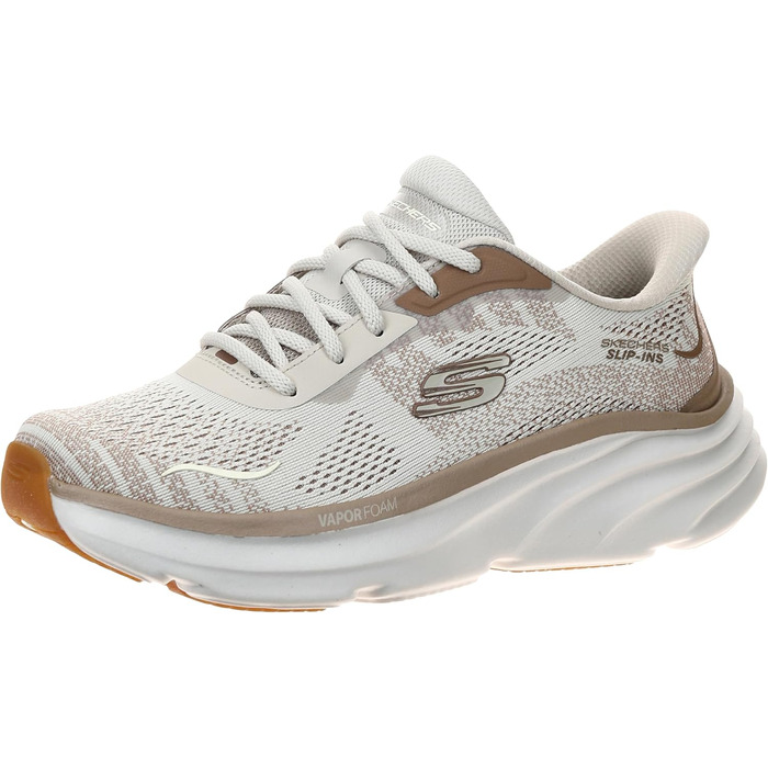 Жіночі кросівки Skechers D'lux Vapor Evening Glow, білі, багатоколірні (37 EU, натуральна шкіра)