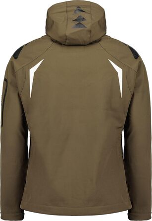 Географічний Норвегія Tangata Herren Functional Outdoor куртка червона (XXL, Хакі, Червоний)