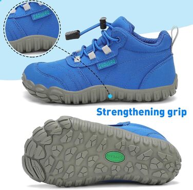 Дитячі шкарпетки-мокасини Saguaro для ходьби, дихаючі, неслизькі, легкі, розмір 26-36 (31 EU, блакитний New)