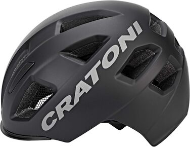 Велосипедний шолом Cratoni C-Pure чорний, універсальний розмір