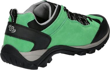 Туфлі трекінгові та для прогулянок Brütting Mount Bona Low (43 EU, зелено-чорні)